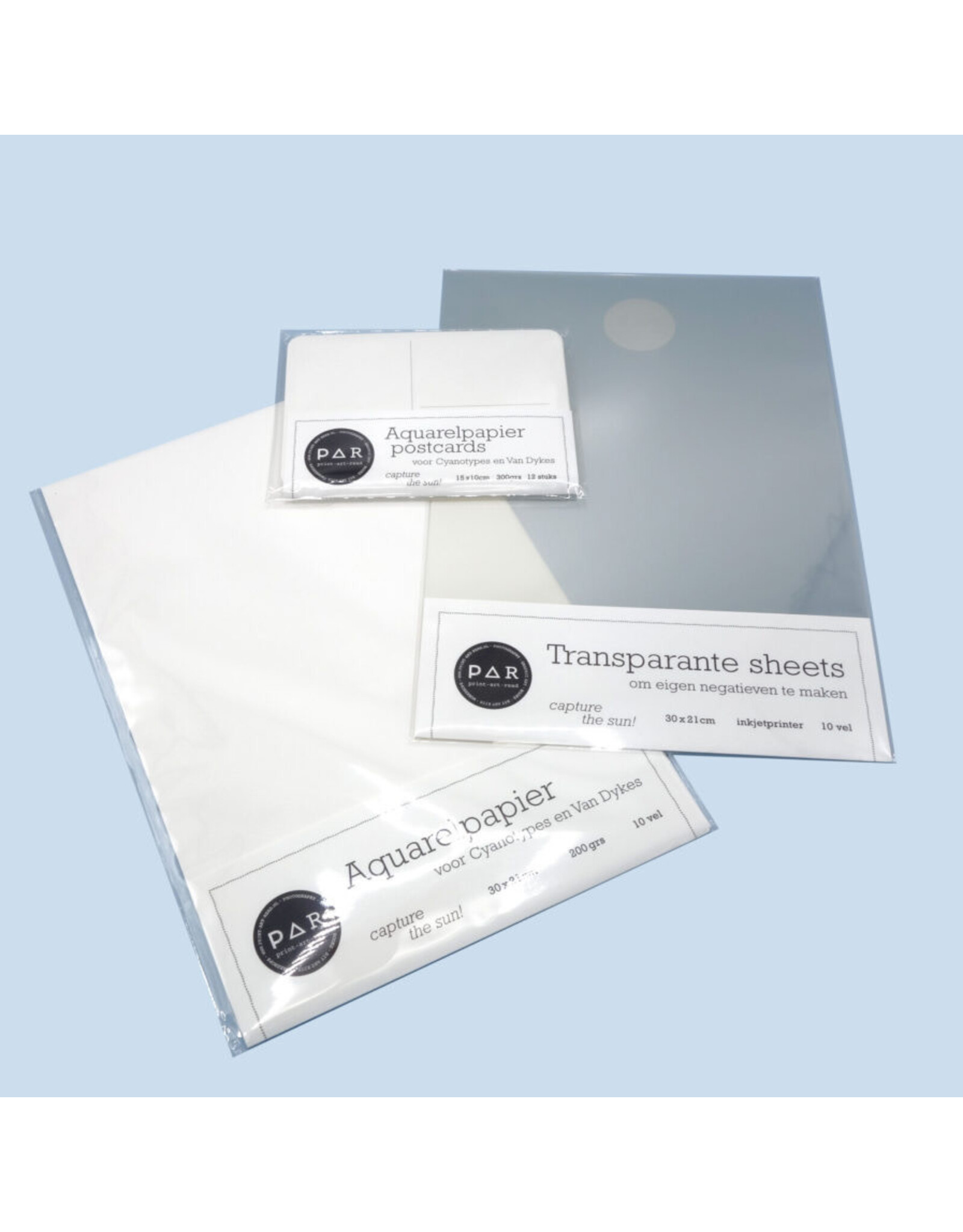 PAR Transparante vellen A4 30x21cm inkjet & laserprinter 10vellen