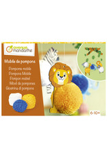 Avenue Mandarine Creatieve doos Pompon mobiel dieren