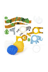 Avenue Mandarine Creatieve doos Pompon mobiel dieren