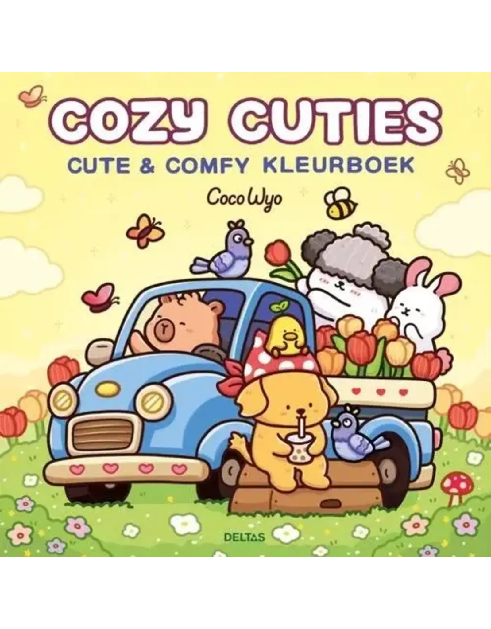 Boek - cozy / comfy kleurboek