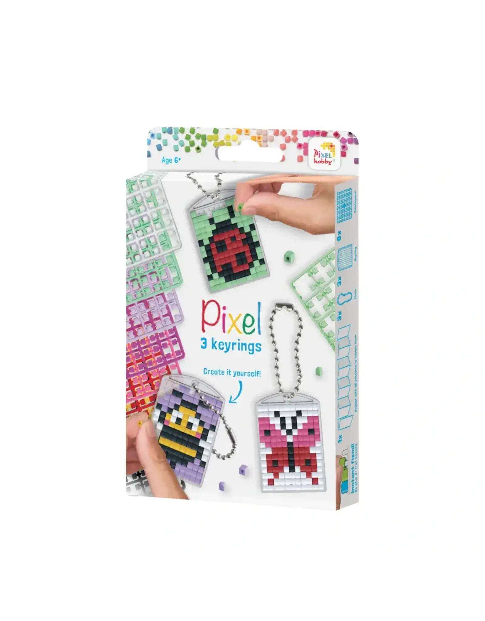 Pixel hobby Medaillon set - insecten