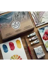 Schmincke Set horadam aquarel naturals 3x5ml + papier en penseel