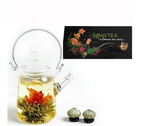 12 Fleurs de Thé + Petite Théière de 350ml 12 Fleurs de Thé + Petite Théière de 350ml