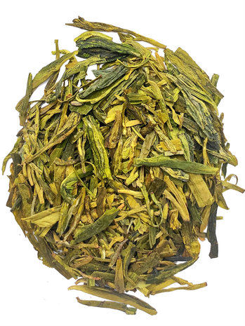 Grüner Tee Lung Ching New flush