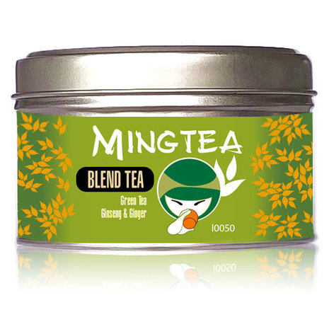 Thé vert au Ginseng et Gingembre