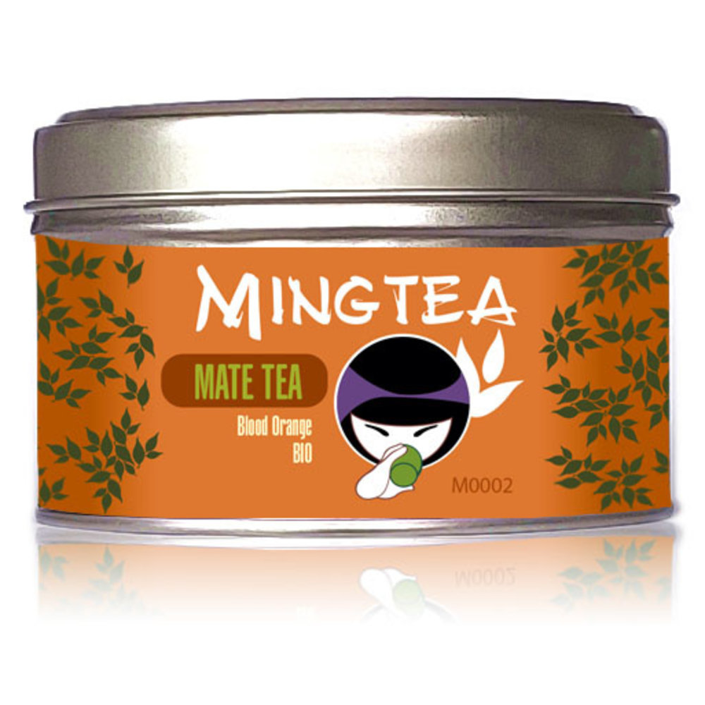 Maté Blutorange Tee mit natürlichem Aroma BIO Maté Blutorange Tee mit natürlichem Aroma BIO