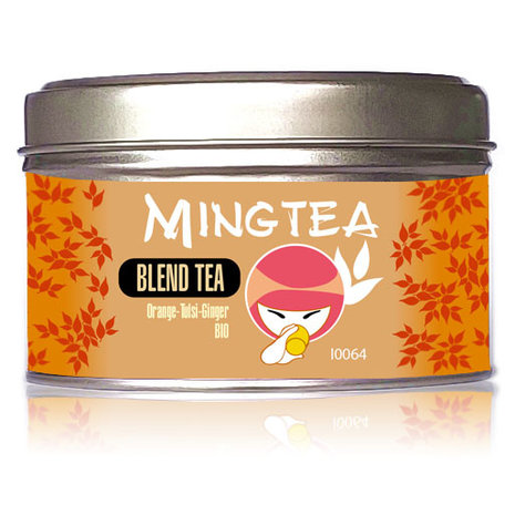 Kräutertee: Orange - Tulsi - Ingwer BIO