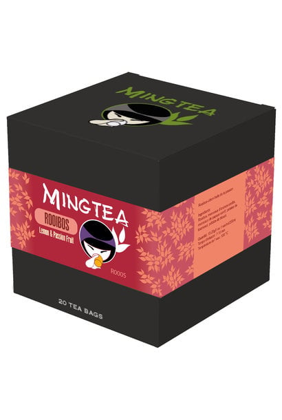 Rooibos Tee Mit Zitrone Und Passionsfrucht Pyramiden Beutel Mingtea