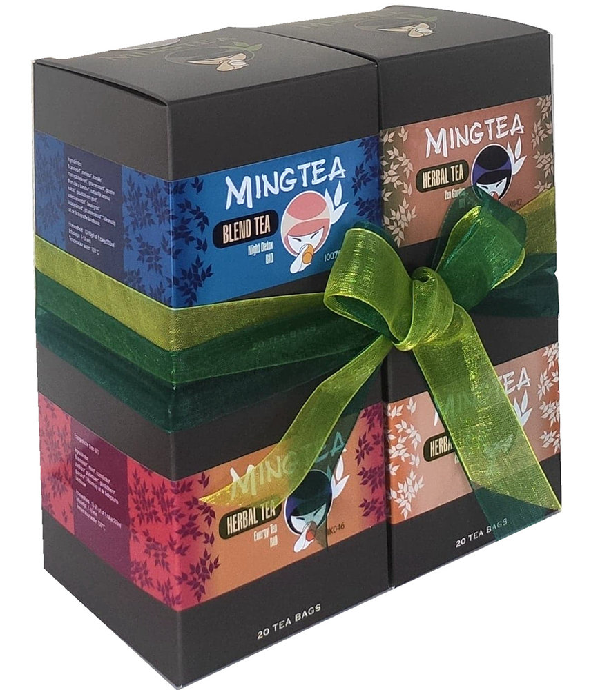 Mingtea Selection N°2 - 4 x 20 Sachets Pyramid Mingtea Selection N°2 - 4 x 20 Sachets Pyramid