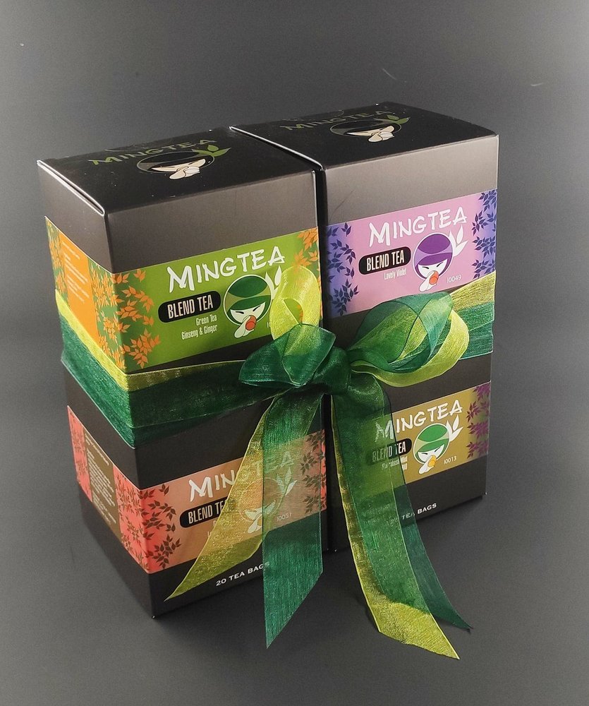 Mingtea Selection N°1 - 4 x 20 Piramide zakjes Mingtea Selection N°1 - 4 x 20 Piramide zakjes