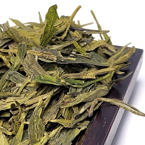 Grüner Tee Lung Ching New flush