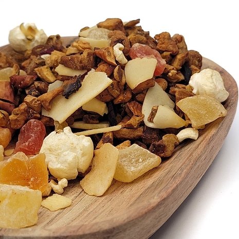 Fruit melange Amandel-Popcorn