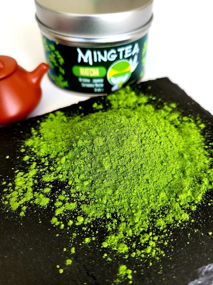 Matcha Ceremonial Grade S Kirishima-Japan 30g  + 30g sachet de recharge Matcha Ceremonial Grade S Kirishima-Japan 30g  + 30g sachet de recharge