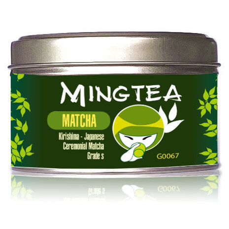 Matcha Ceremonial Grade S Kirishima-Japan 30g  + 30g sachet de recharge Matcha Ceremonial Grade S Kirishima-Japan 30g  + 30g sachet de recharge