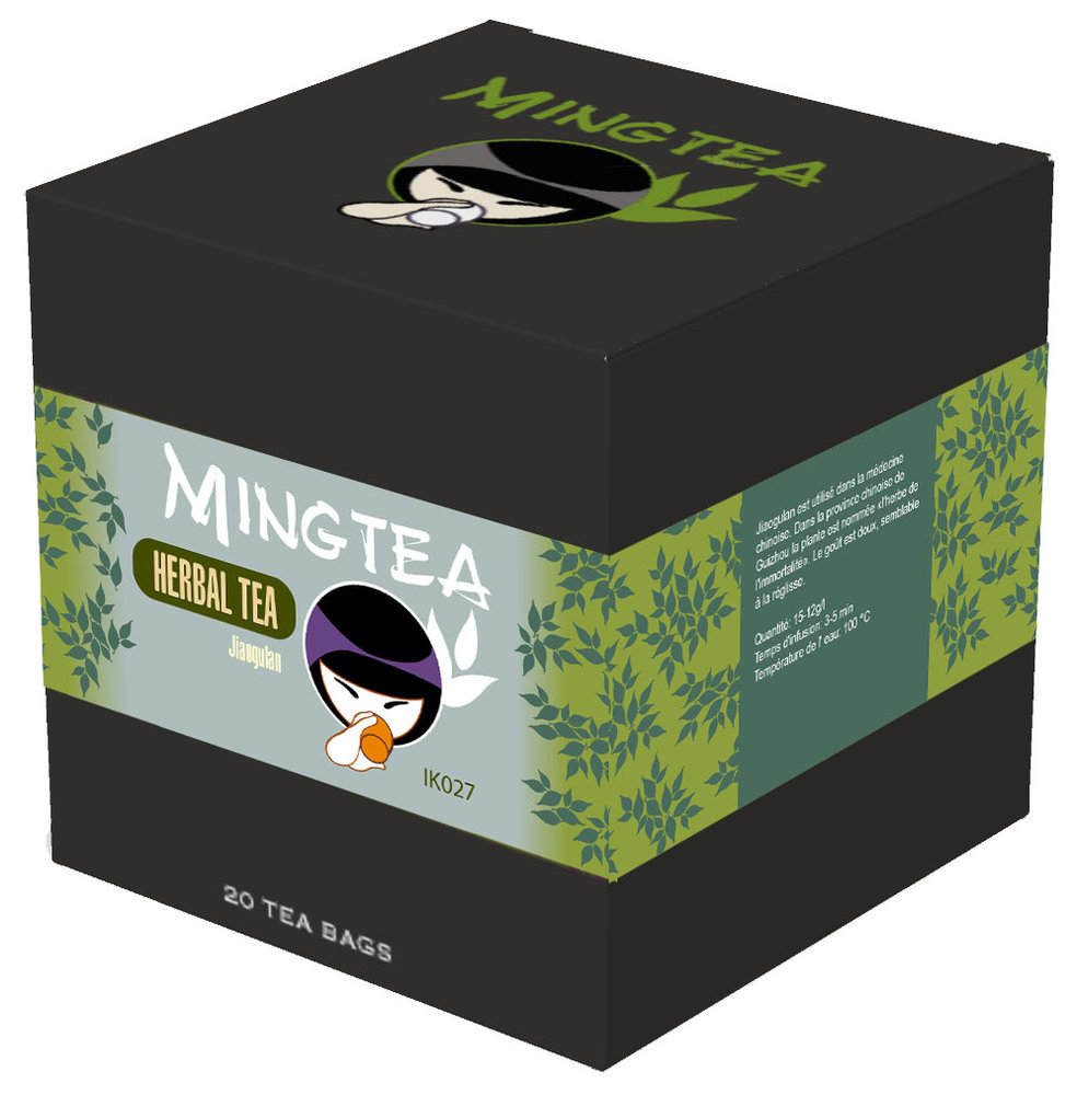 Tisane: Jiaogulan  - 20 Sachets Pyramid