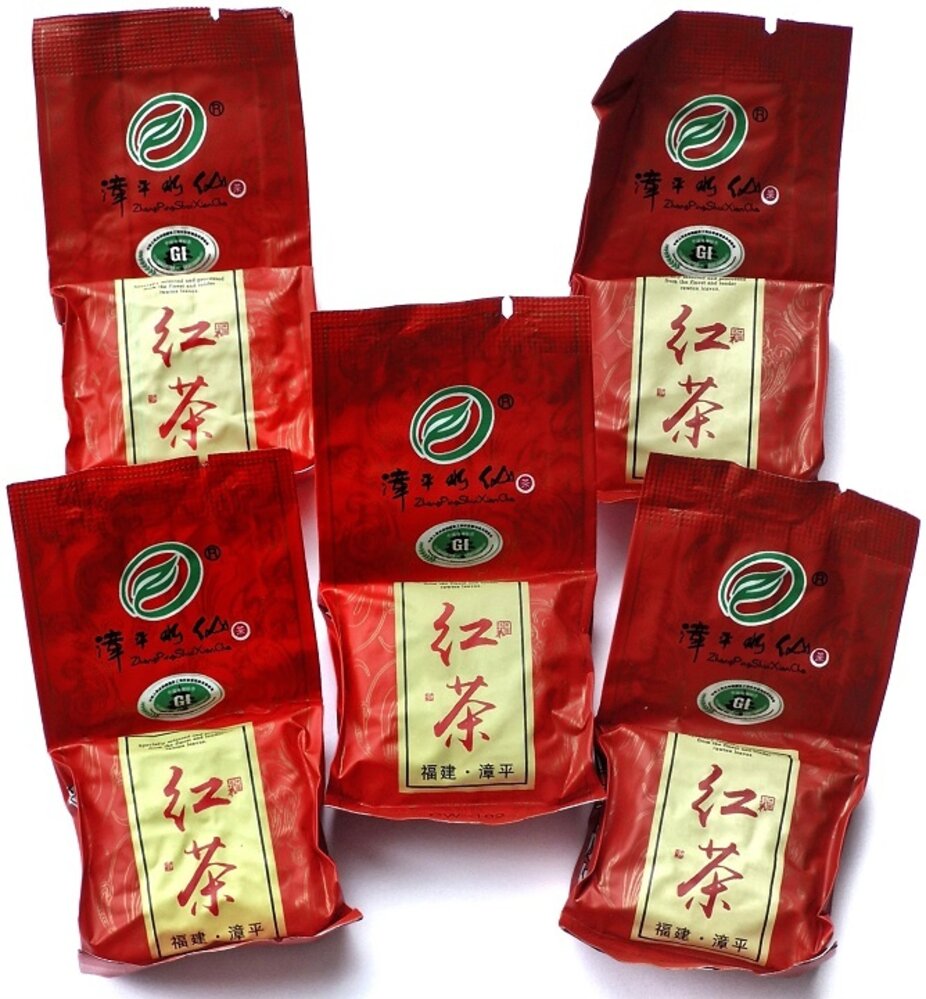 5 x  Brick Zwarte Thee Shui Xian Hong - Zhang Ping Shui Xian 5 x  Brick Zwarte Thee Shui Xian Hong - Zhang Ping Shui Xian