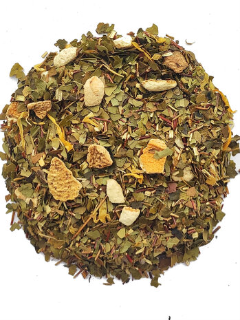 Maté-orange sanguine arôme naturel BIO - 20 Piramide zakjes Maté-orange sanguine arôme naturel BIO - 20 Piramide zakjes