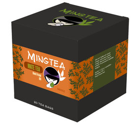 Maté-orange sanguine arôme naturel BIO - 20 Piramide zakjes Maté-orange sanguine arôme naturel BIO - 20 Piramide zakjes