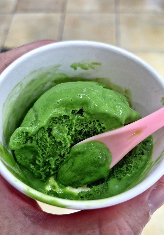 Unsere Abenteuer in China - Entdeckung von Matcha-Eis