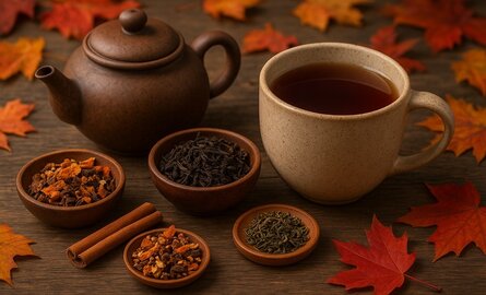 Top 5 des thés d’automne pour se réchauffer