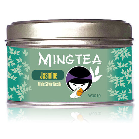 Fuding Jasmine Silver Needle - Premium Witte Thee met Jasmijn