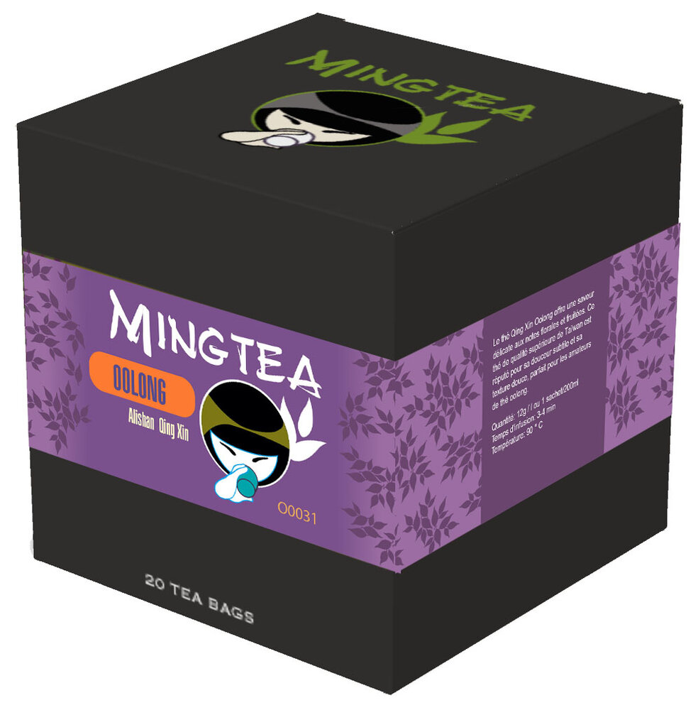 Alishan Competition Fine Grade Qing Xin Oolong - 20 Piramide zakjes Alishan Competition Fine Grade Qing Xin Oolong - 20 Piramide zakjes