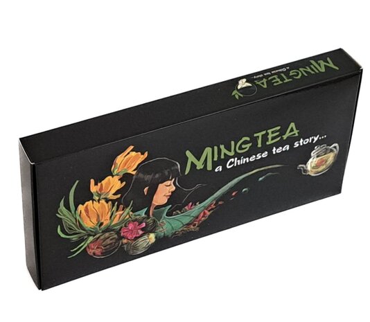 Luxusverpackung mit 6 Teeblumen