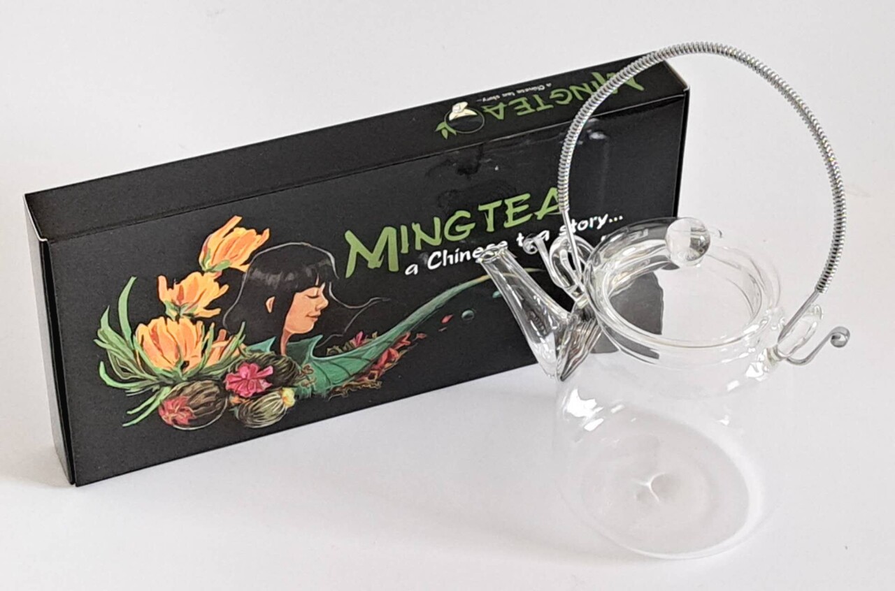 12 Fleurs de Thé + Petite Théière de 350ml