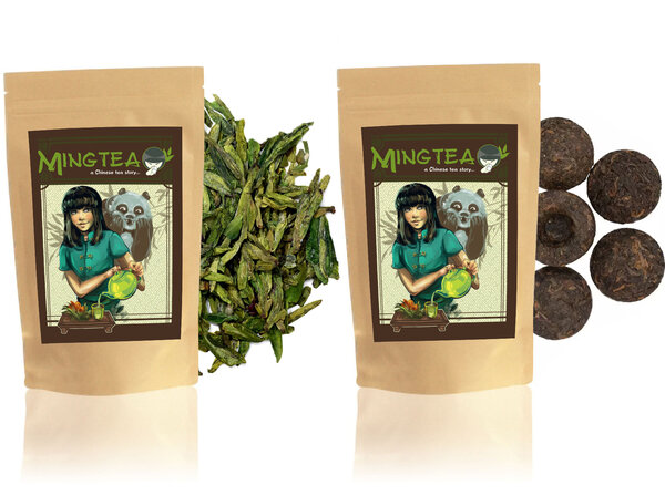 Frühlings Reset Tee Set – Grüner Tee & Pu Erh Tee Frühlings Reset Tee Set – Grüner Tee & Pu Erh Tee