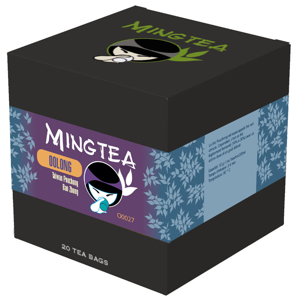Oolong Thee Taiwan Pouchong Bao Zhong - 20 Piramide zakjes
