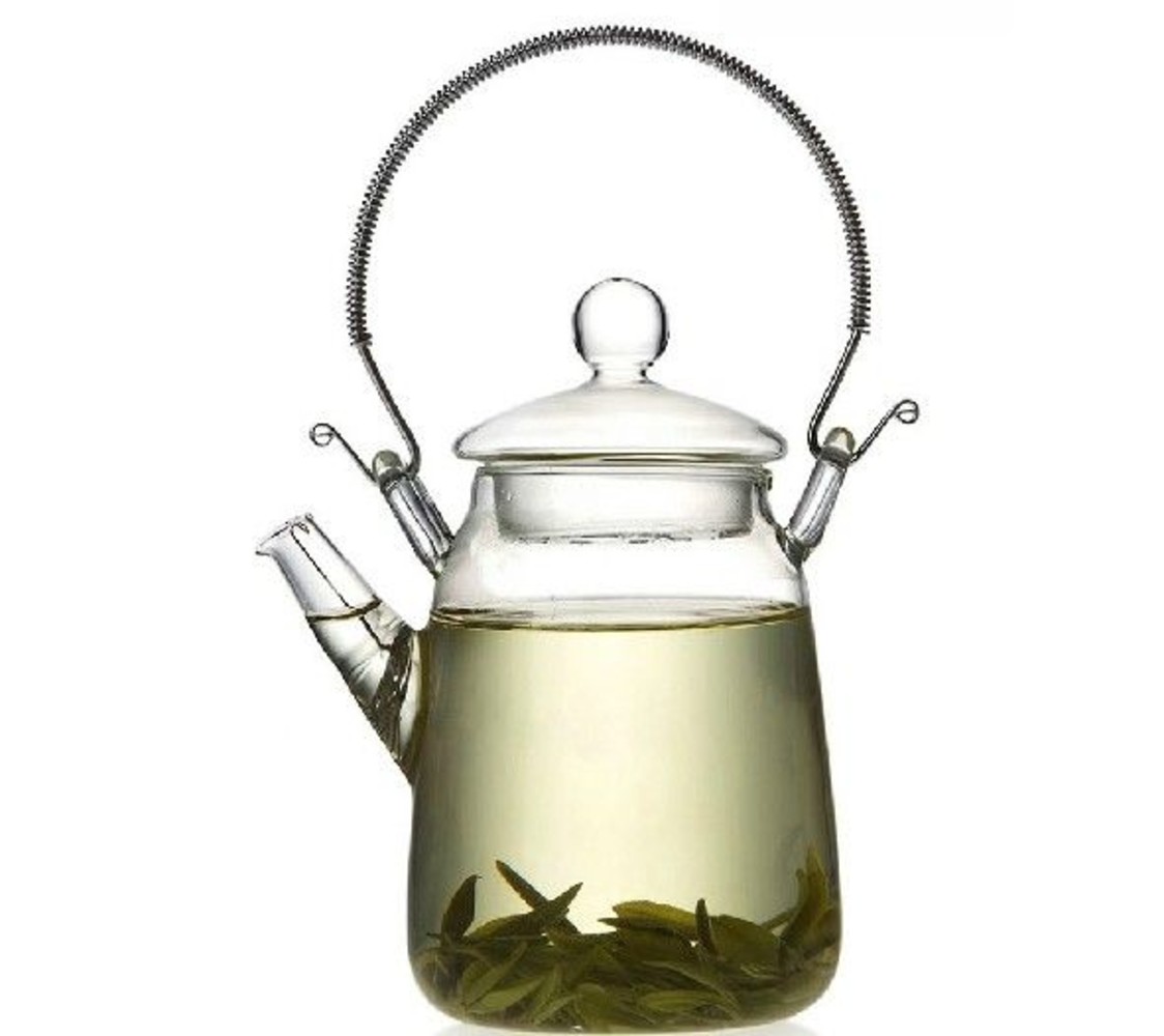Kleines gläsernes Teekännchen für 350 ml Kleines gläsernes Teekännchen für 350 ml