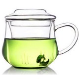 Teeglas mit Filter 400ml