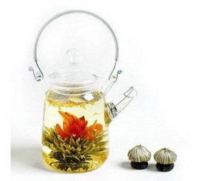 Kleines gläsernes Teekännchen für 350 ml Kleines gläsernes Teekännchen für 350 ml