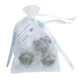 3 Fleurs de Thé dans Une Belle Pochette Organza