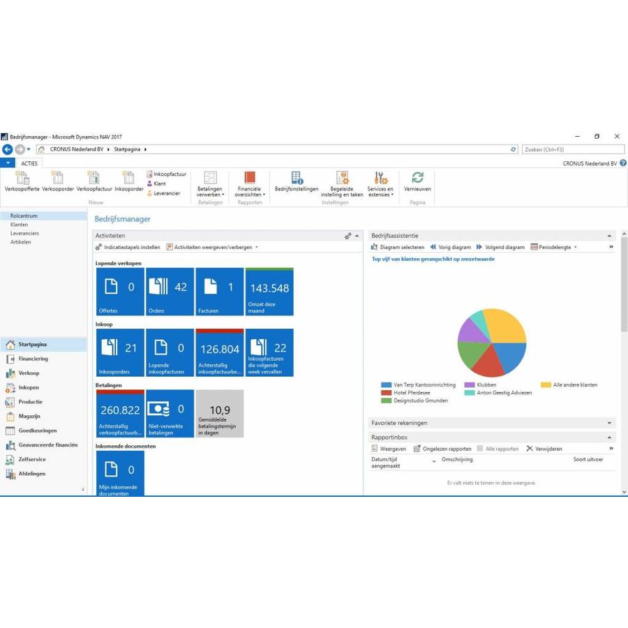 Microsoft Dynamics NAV Boekhouden Extra Compleet Start Pakket  (incl. 1 full user)-6