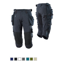 Advanced 17049  Driekwart strech broek met kniezakken en Dyneema® afneembare spijkerzakken