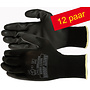 Safety Jogger® Multitask (12 Paar )  Naadloze Polyester handschoen met PU coating maten ( 8-M ) en ( 10-XL )