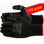 Safety Jogger® Superpro (120 Paar )  Naadloze Polyester handschoen met Nitrile coating maten ( 7-S ) en ( 10-XL )