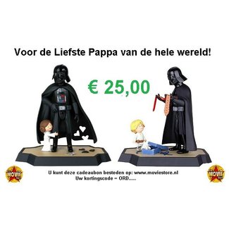 The Movie Store Cadeaubon voor je Vader € 25,00