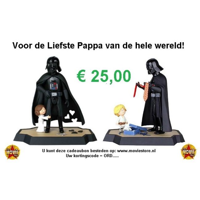 Cadeaubon voor je Vader € 25,00