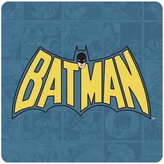 Half Moon Bay Batman Untersetzer-Set Logo (6)