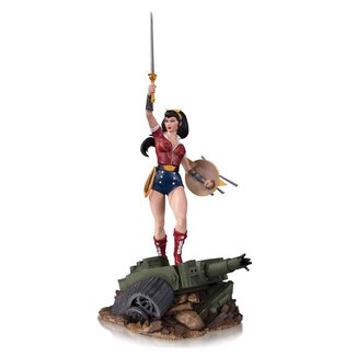 DC Direct DC Comics Bombshells Deluxe Statue Wonder Woman 44 cm