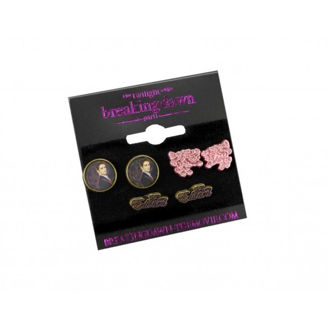 NECA  Twilight Breaking Dawn Earrings Team Edward