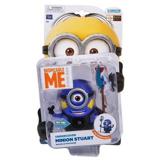 Mondo Toys Ich – Einfach Unverbesserlich 2 Minion Stuart Undercover Minion Actionfigur