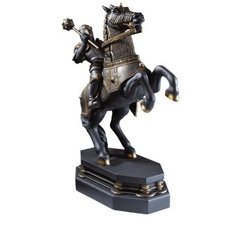 Noble Collection Harry Potter Bookend Wizard's Chess Black Knight 20 cm