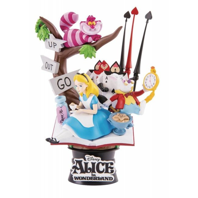Beast Kingdom Toys Alice im Wunderland D-Select PVC Diorama 15 cm
