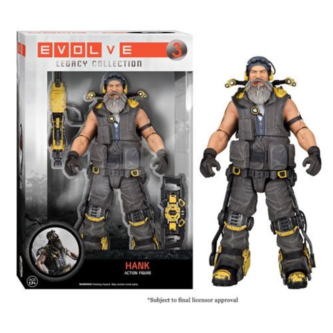 Evolve Legacy Collection Action Figure Hank