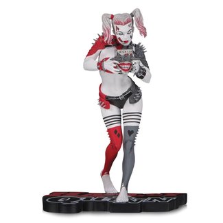 DC Direct DC Comics Red, White & Black Statue Harley Quinn by Greg Horn 16 cm