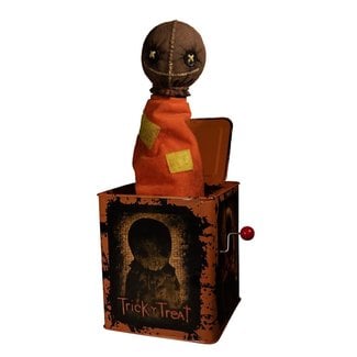 Mezco Toys Trick R Treat Burst-A-Box Music Box Sam 36 cm