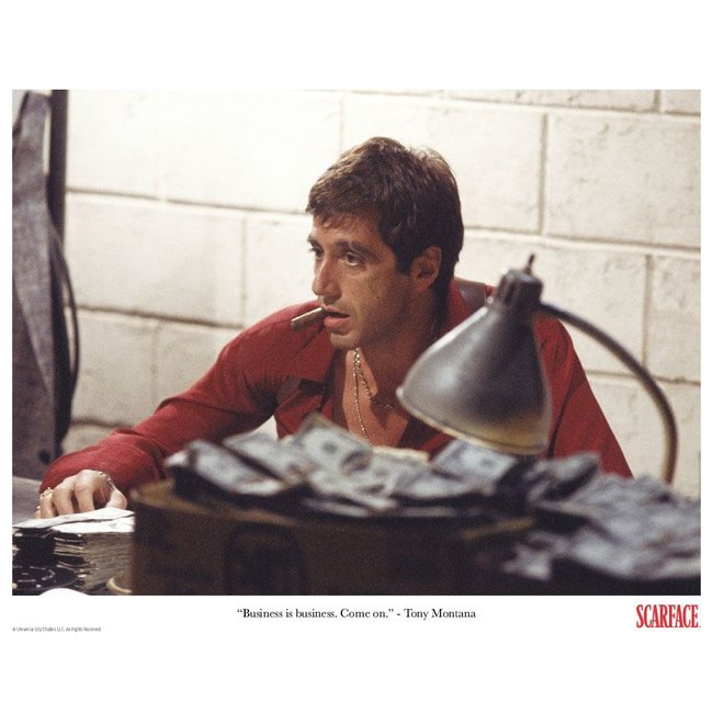 Scarface Lithograph Set of 5 (35 x 28 cm)